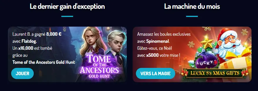 Le dernier gain d'exception LUCKY8 CASINO