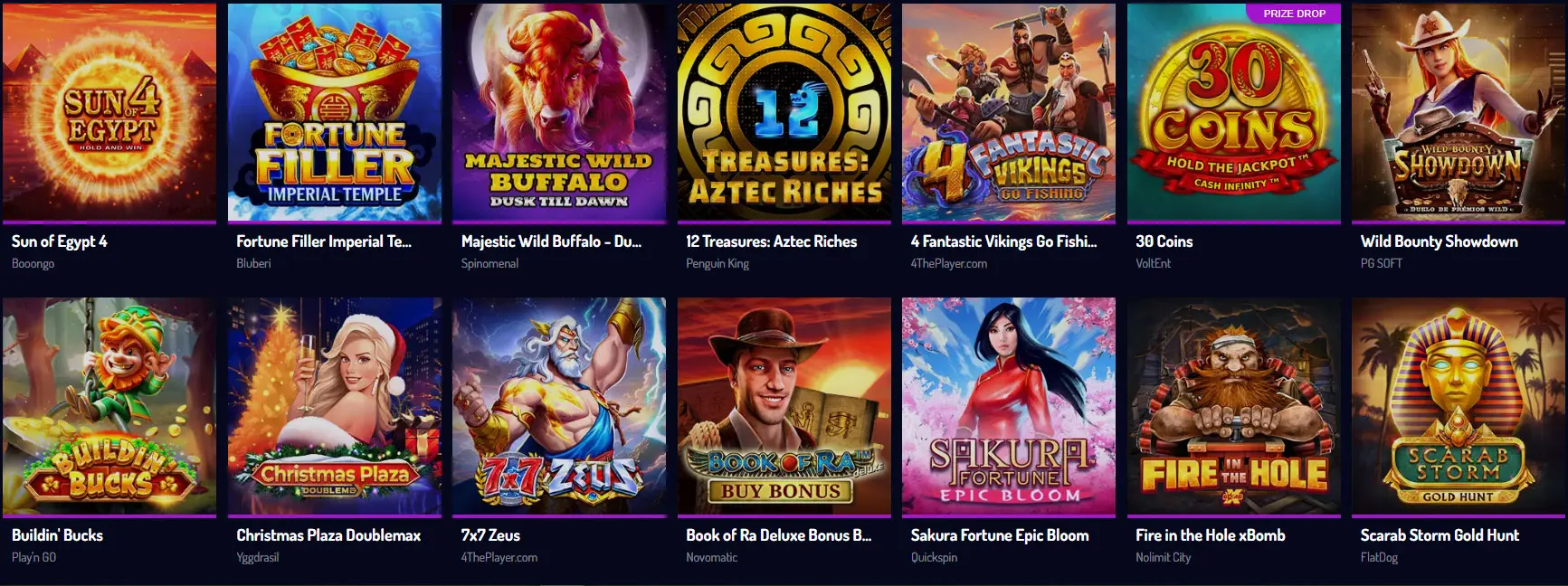 Jeux de LUCKY8 CASINO